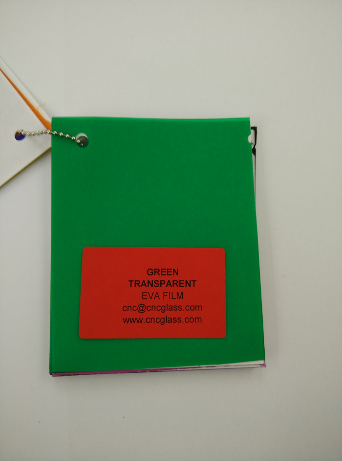 Green EVAVISION transparent EVA interlayer film for laminated safety glass (20)